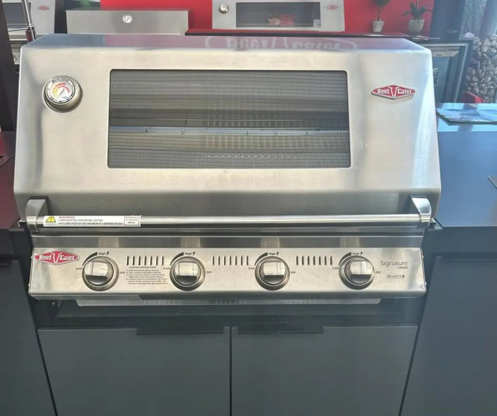 Beefeater Cabinex S30000S Series 4 Burner Outdoor Kitchen With Fridge & Sink