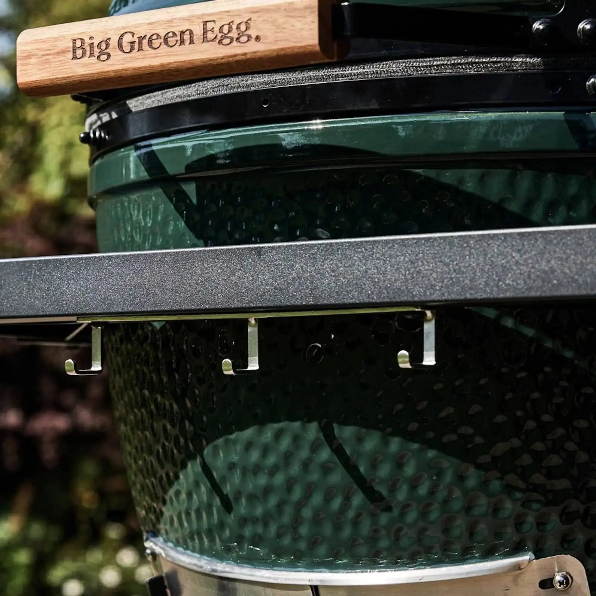 Big Green Egg Modular Nest | 1 Expansion frame and 1 Cabinet with Stainless Steel Surfaces
