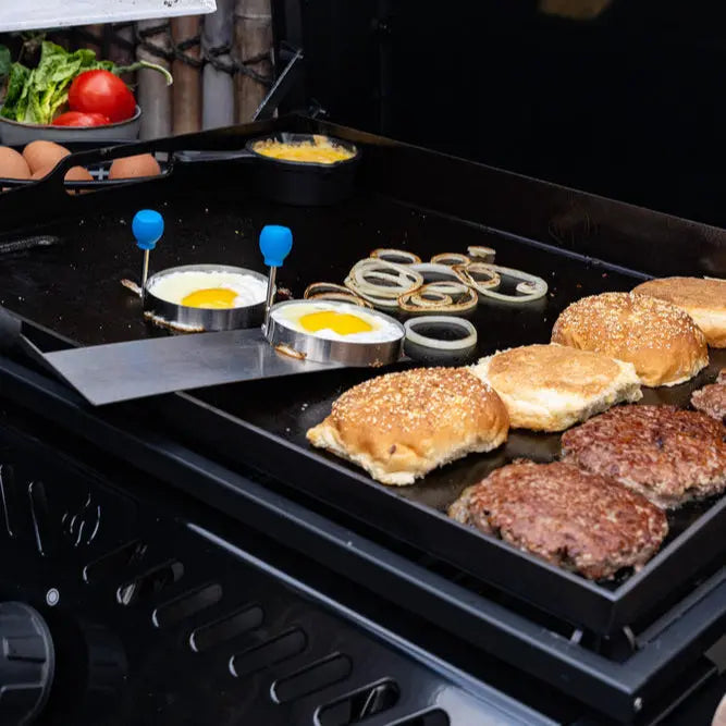 Napoleon Freestyle™ 24 Non-Stick Gas Plancha Grill – 3 Burner Outdoor Griddle BBQ