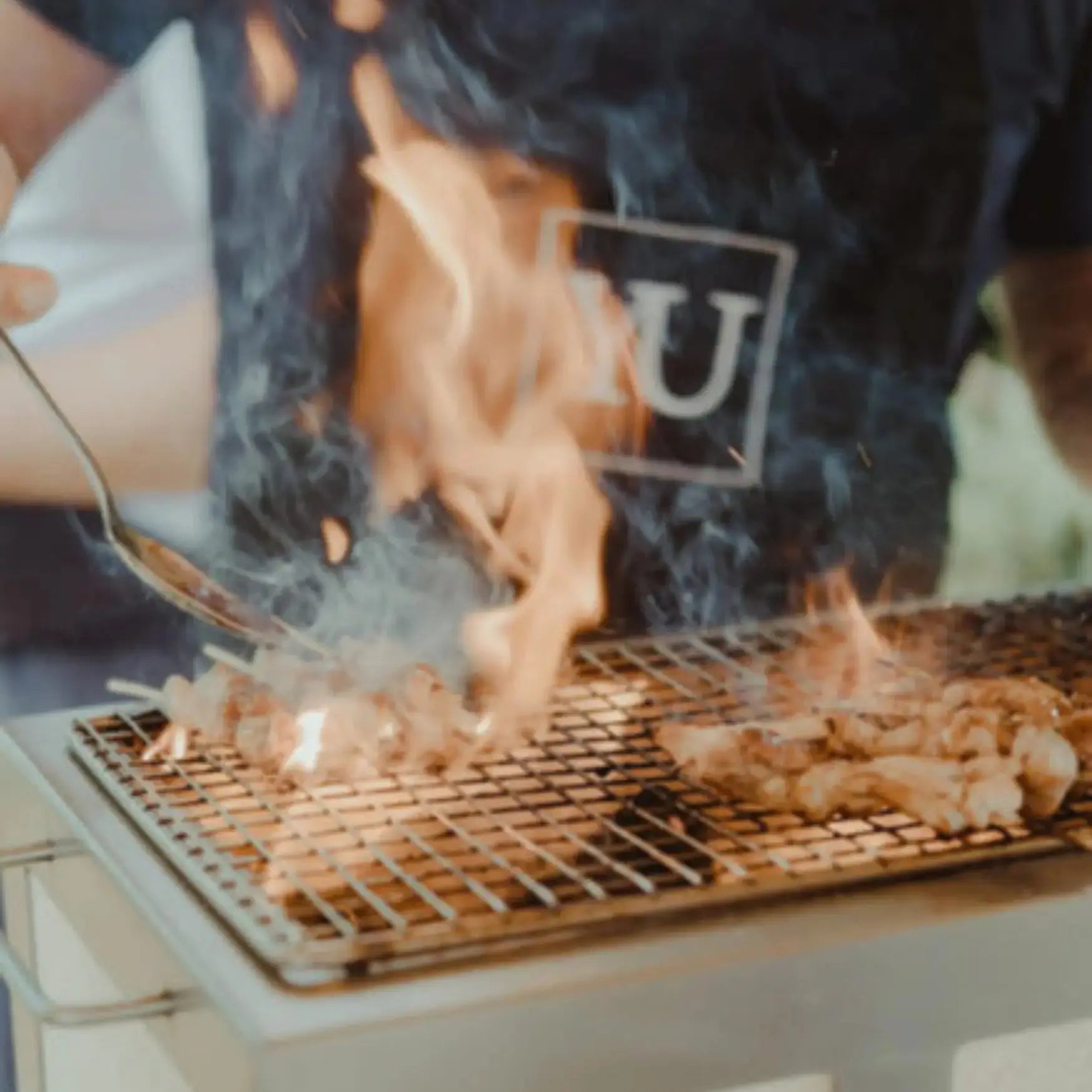 Little Kasai Konro Grill with Stainless Steel Frame V2