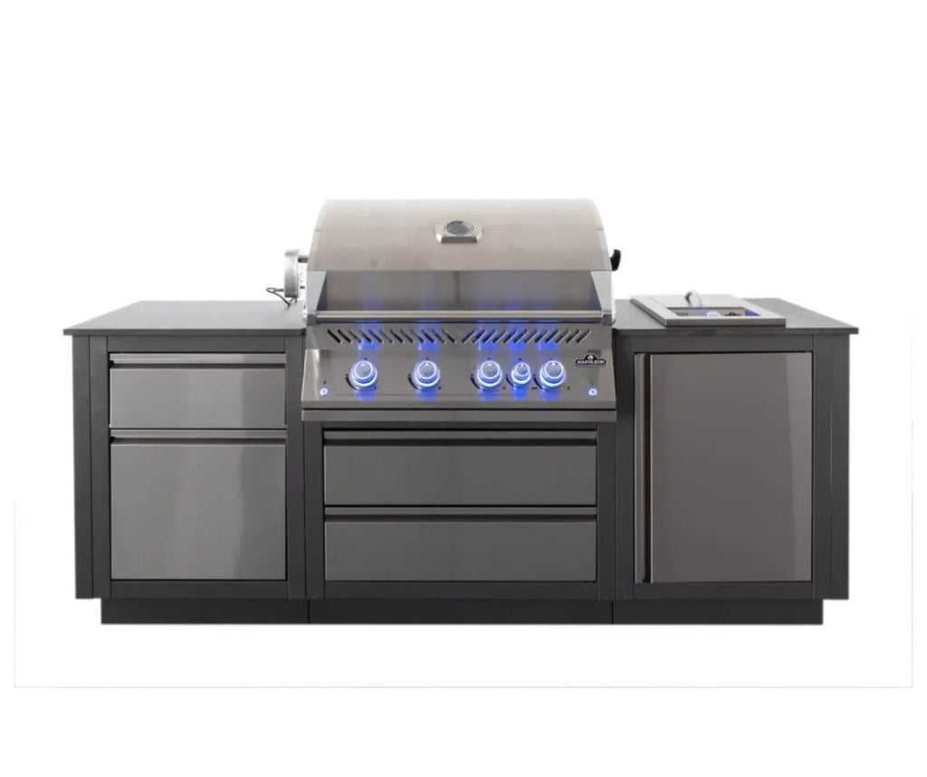 Napoleon OASIS® 105 Outdoor Kitchen with 32-inch Gas Grill & Infrared Side Burner