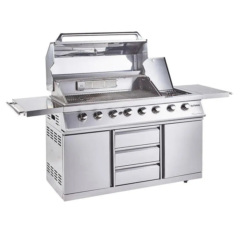 New Outback Signature 6 Burner Hybrid IR BBQ Bundle