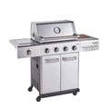 Outback Jupiter 4 Burner Hybrid BBQ | Free Cover | Pizza Stone & Griddle Set