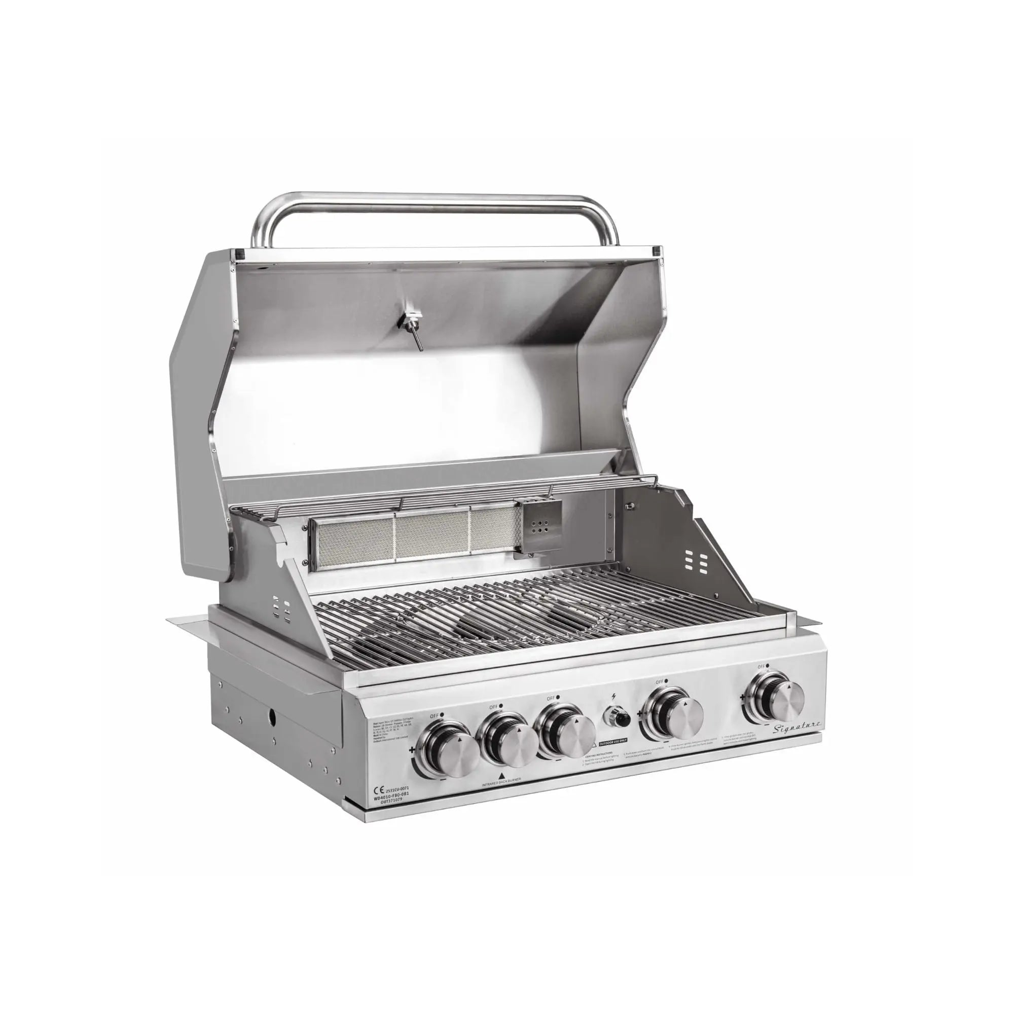 Outback Signature 4 Burner Hybrid Stainless Steel – Built In | OUT371079