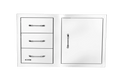Bull Reveal Reversible Door/Triple Drawer Combo 100cm