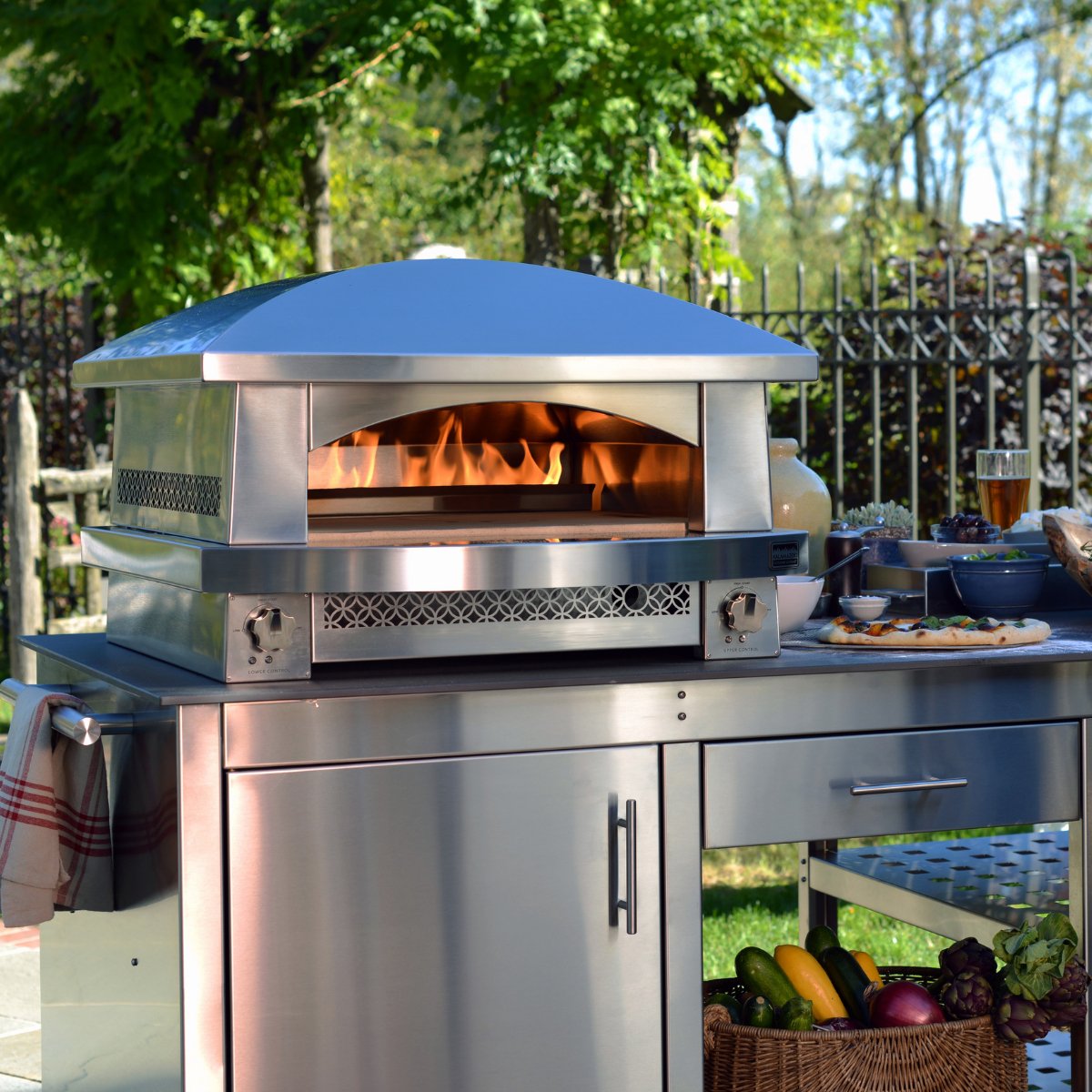 Kalamazoo Artisan Fire Pizza Oven - Freestanding LPG 304 grade Stainless-Steel
