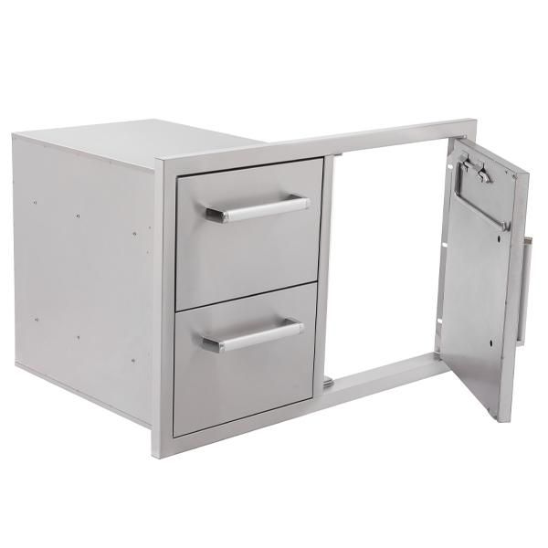 Whistler Burford Double Drawer Single Door Combo