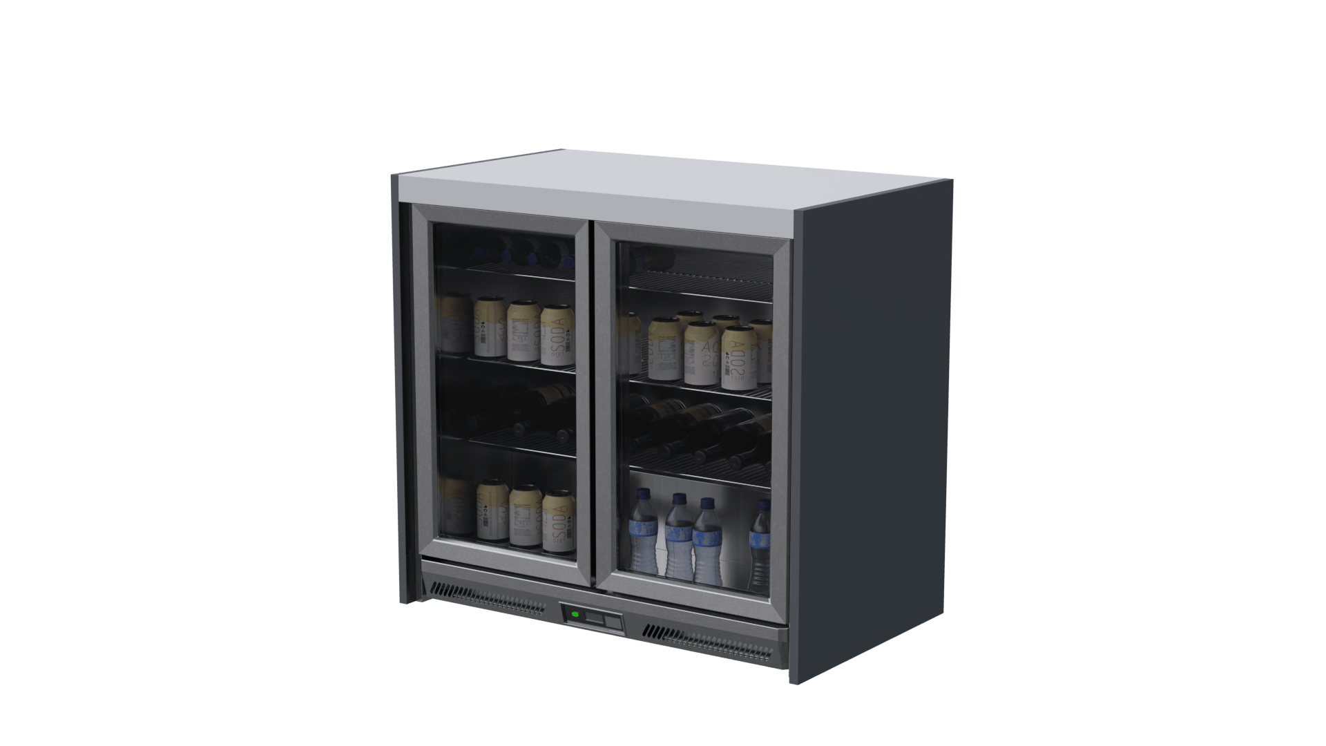 Whistler Fairford Double Fridge Cabinet